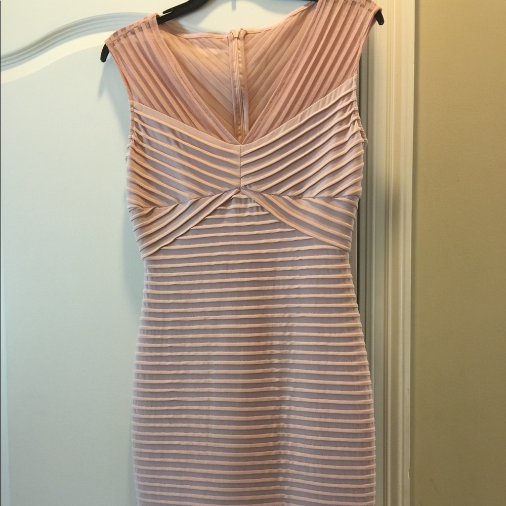 Calvin Klein blush sheath dress